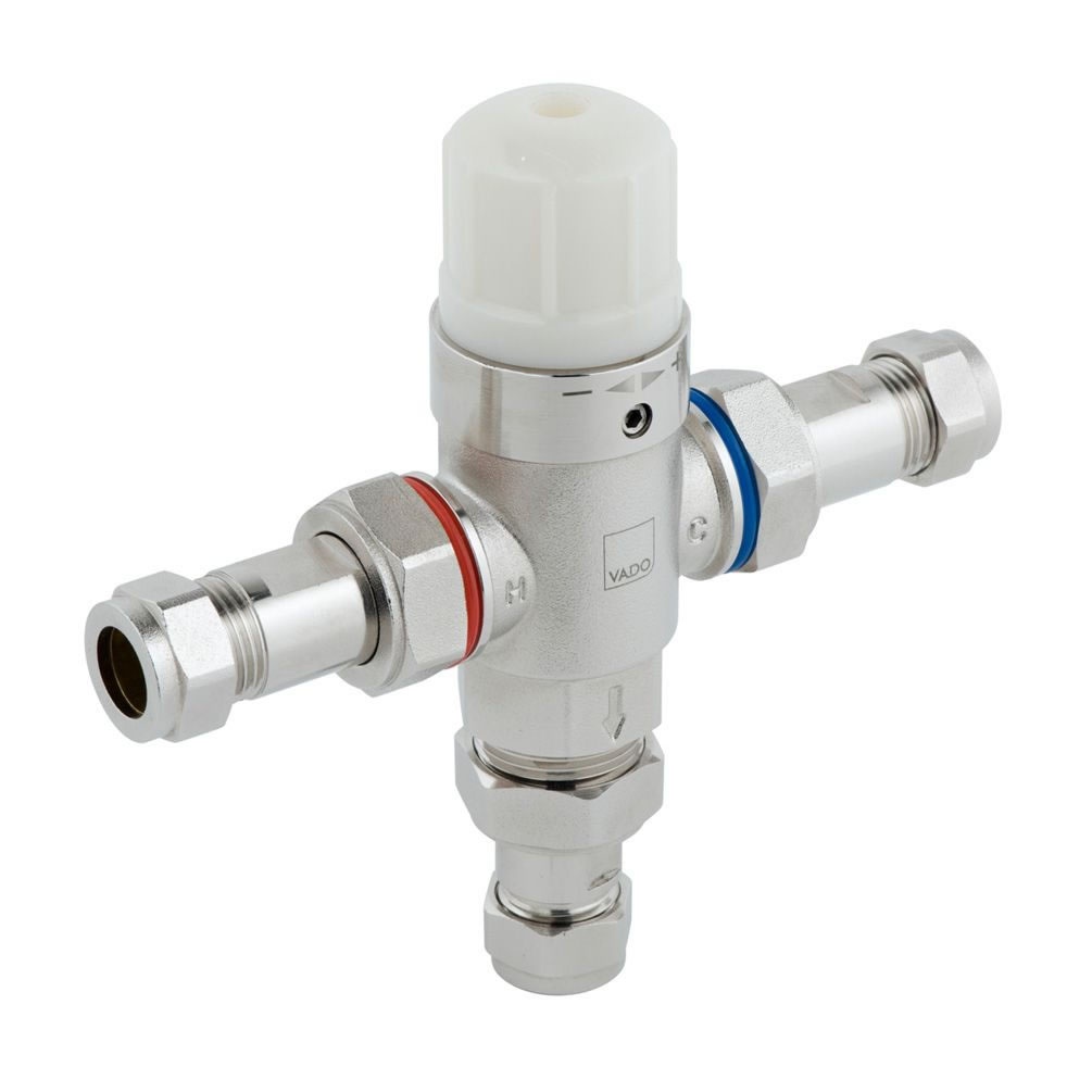 Cutout image of Vado Protherm In-Line Thermostatic Valve